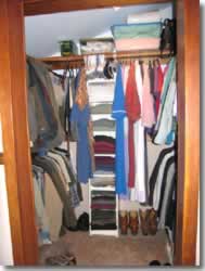 walk-in closet