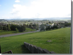 View over fence