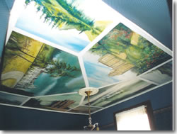 Entry Ceiling Mural