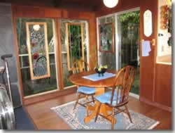 Dinette with windows