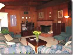 Living Room With Fireplace