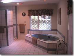 corner tub