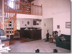 living room loft