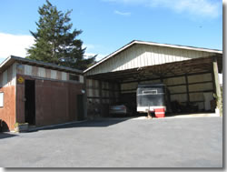 Carport area